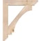 Ekena Millwork Imperial Slat Smooth Bracket w/ Offset Brace, Douglas Fir, 7 1/2"W x 38"D x 44"H BKT0806X38X44IMP06SDF - alternate 3
